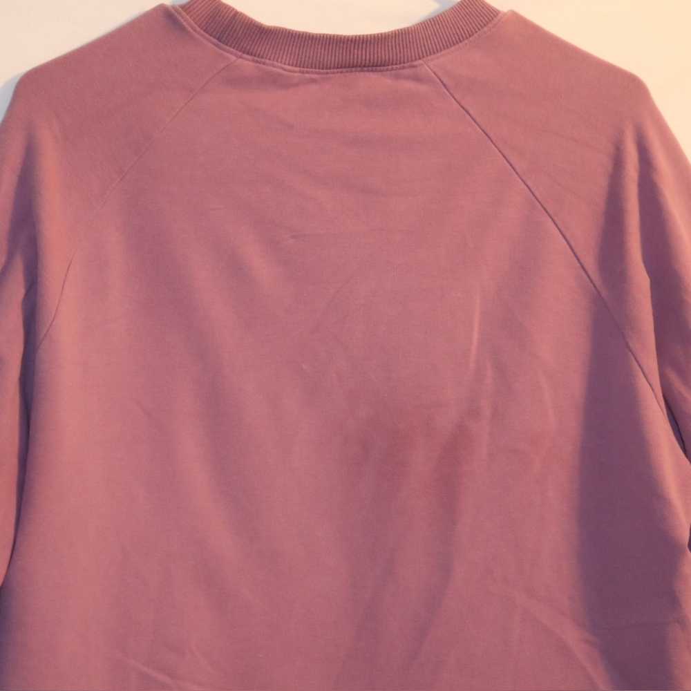 Universal Standard Riley Raglan Zip Top pink - Picture 8 of 10